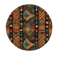 Tribal Chic Mini Round Pill Box (pack Of 3) by pollyparadiseartshop