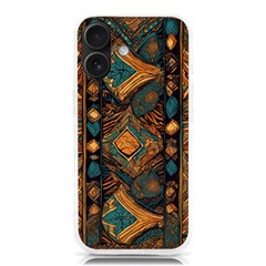 Tribal Chic Iphone 16 Tpu Uv Print Case by pollyparadiseartshop