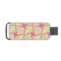 Abstract Pattern Design Scrapbooking Portable Usb Flash (two Sides) by Paksenen