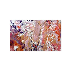 Pour Flames Sticker Rectangular (10 Pack) by kaleidomarblingart