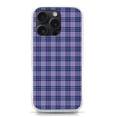 Purple Plaid Tartan 1 Iphone 15 Pro Tpu Uv Print Case by dressshop
