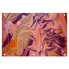 Pink Ribbon Banner And Sign 6  X 4  by kaleidomarblingart