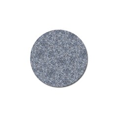 Blue Ornament Complex Mosaic Print Pattern Golf Ball Marker (10 Pack) by dflcprintsclothing