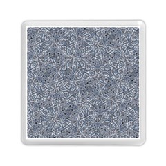 Blue Ornament Complex Mosaic Print Pattern Memory Card Reader (square) by dflcprintsclothing