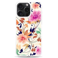 Abstract Floral Background Iphone 15 Pro Max Tpu Uv Print Case by kyorashop23