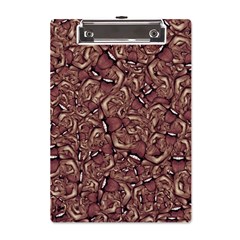 Human Spider Mutant Creatures Motif Random Pattern A5 Acrylic Clipboard by dflcprintsclothing