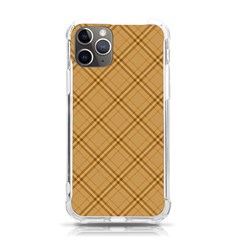 Autumn Fall Plaid Tartan 1 Diagonal Iphone 11 Pro 5 8 Inch Tpu Uv Print Case by dressshop