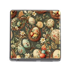 Charming Seamless Pattern Vintage Easter Floral Motif Memory Card Reader (square 5 Slot) by dflcprintsclothing