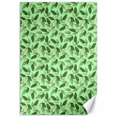 Leaves Pattern Texture Seamless Canvas 12  X 18  by Hannah976