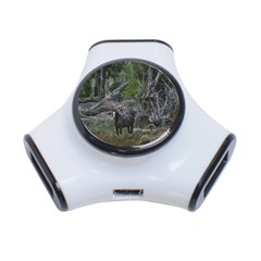 Meadow Landscape, Los Altares, Chubut Province, Argentina 3-port Usb Hub by dflcprintsclothing
