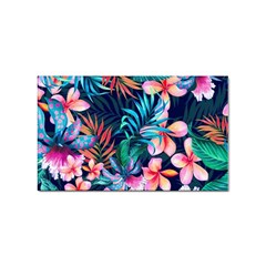 Hawaiian Flowers Hawaii Sticker Rectangular (10 Pack) by Cemarart