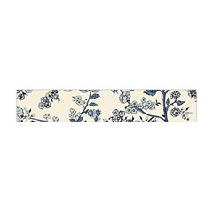 Blue Vintage Background Premium Plush Fleece Scarf (mini) by kyorashop23