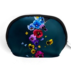Falling Flowers, Art, Coffee Cup Accessory Pouch (medium) by kyorashop23