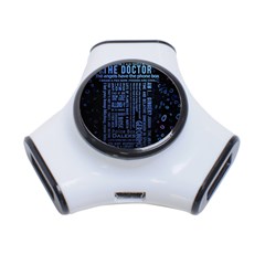 Doctor Who Tardis 3-port Usb Hub by Cemarart