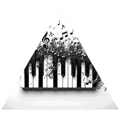 Piano Sounds Wooden Puzzle Triangle by RiverRootz