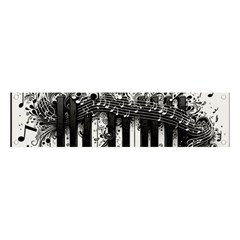 Piano Sounds Banner And Sign 4  X 1  by RiverRootz