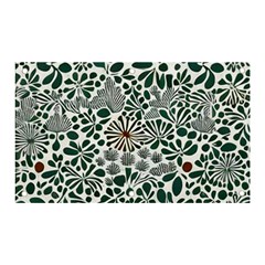 Retro Scandinavian Nordic Flowers Pattern 5 Banner And Sign 5  X 3  by violetheavensky
