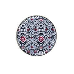 Gothic Leaf Pattern 6 Hat Clip Ball Marker (10 Pack) by violetheavensky