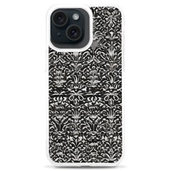 Gothic Leaf Pattern 2 Iphone 15 Plus Tpu Uv Print Case by violetheavensky