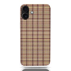 Retro 60s 50s Plaid Pattern 3 Iphone 16 Plus Tpu Uv Print Case by violetheavensky