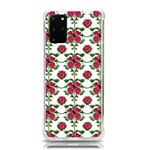 Retro 1880s Flowers Pattern 2 Samsung Galaxy S20 Plus 6.7 Inch TPU UV Case Front