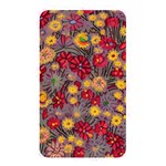 Mid Century Retro Floral 1970s 1960s Pattern 90 Memory Card Reader (Rectangular) Front