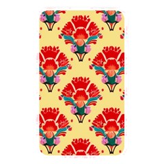 Retro 40s 50s Mexico Flowers Pattern 4 Memory Card Reader (rectangular) by violetheavensky