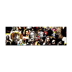 Jesus Christ Modern Halftone Pattern Sticker (bumper) by snek