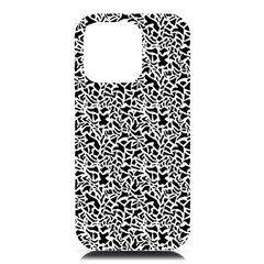 Black White Giraffe Pattern Iphone 16 Pro Max Black Uv Print Pc Hardshell Case by DinkovaArt