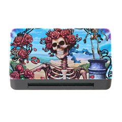 Grateful Dead Hippie Peace Roses Rock Music Legend Memory Card Reader With Cf by Tsamara