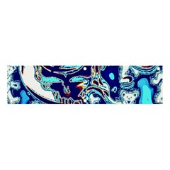 Trippy Dippy Bears Blue Dancing Greatful Dead Skull Steal Your Face Banner And Sign 4  X 1  by Salmanaz77