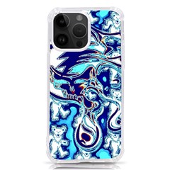 Trippy Dippy Bears Blue Dancing Greatful Dead Skull Steal Your Face Iphone 14 Pro Max Tpu Uv Print Case by Salmanaz77