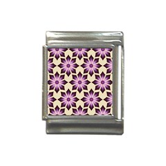 Pattern Design Star Snowflake Italian Charm (13mm) by Sabxi