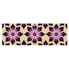 Pattern Design Star Snowflake Banner And Sign 6  X 2  by Sabxi