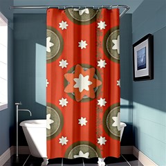 Background Abstract Shower Curtain 36  X 72  (stall)  by Sabxi