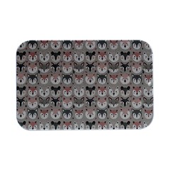 Cute Animals Open Lid Metal Box (silver)   by DinkovaArt