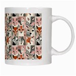 Foxs White Mug Right