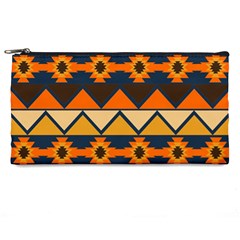 Aztec Mexico Inca Mayan Design Pencil Cases by Tsamara