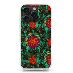 Mid Century Retro Floral 1970s 1960s Pattern 72 Iphone 15 Pro Tpu Uv Print Case by violetheavensky