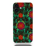 Mid Century Retro Floral 1970s 1960s Pattern 72 iPhone 16 Plus TPU UV Print Case Front