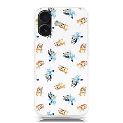 Bluey Pattern Iphone 16 Tpu Uv Print Case by avitendut