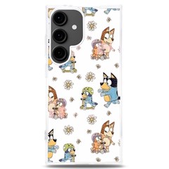 Bluey, Bluey Merch, Bluey Pattern, Bluey Bluey, Bingo, Bluey Design, Bluey Dog Samsung Galaxy S24 Plus 6 7 Inch Tpu Uv Case by avitendut