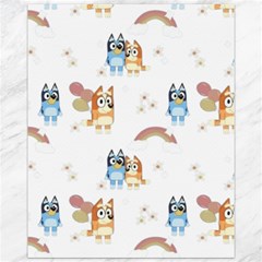 Bluey, Bluey Merch, Bluey Pattern, Bluey Bluey, Bingo, Bluey Design, Bluey Dog Canvas 11  X 14  by avitendut