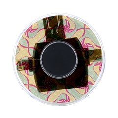 Abstract Pattern Design Scrapbooking On-the-go Memory Card Reader by Paksenen