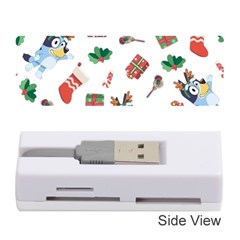 Bluey, Bluey Merch, Bluey Pattern, Bluey Bluey, Bingo, Bluey Design, Bluey Dog Memory Card Reader (stick) by avitendut