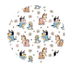 Bluey, Bluey Merch, Bluey Pattern, Bluey Bluey, Bingo, Bluey Design, Bluey Dog Mini Round Pill Box (pack Of 3) by avitendut
