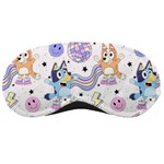 Bluey, Bluey merch, Bluey pattern, Bluey Bluey, bingo, Bluey design, bluey dog Sleep Mask Front