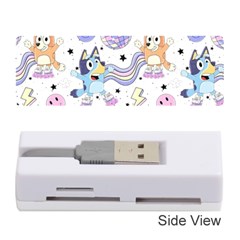 Bluey, Bluey Merch, Bluey Pattern, Bluey Bluey, Bingo, Bluey Design, Bluey Dog Memory Card Reader (stick) by avitendut