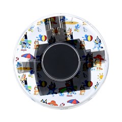 Bluey, Bluey Merch, Bluey Pattern, Bluey Bluey, Bingo, Bluey Design, Bluey Dog On-the-go Memory Card Reader by avitendut