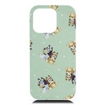 Bluey, Bluey merch, Bluey pattern, Bluey Bluey, bingo, Bluey design, bluey dog iPhone 16 Pro Max Black UV Print PC Hardshell Case Front